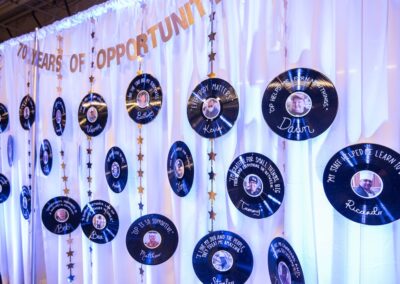 Vinyl Record Mission Wall - Gala 2023